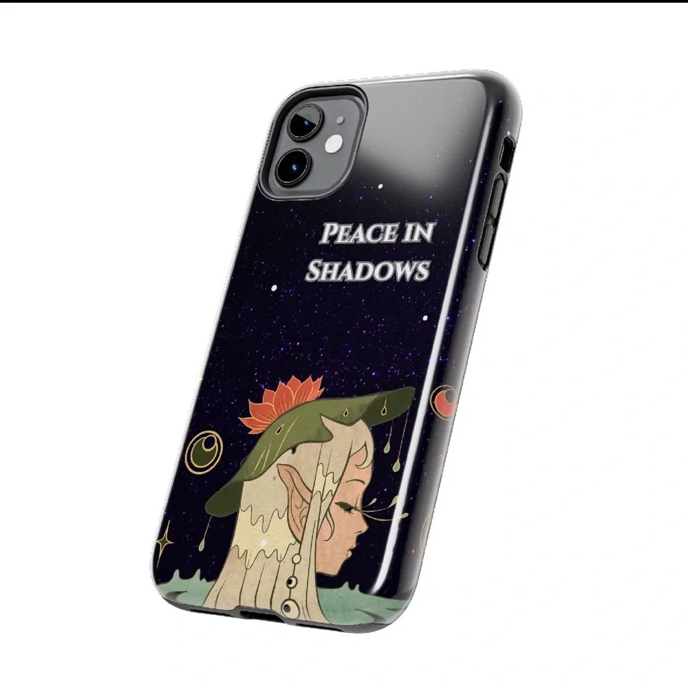 Self Esteem Black and Green Cell Phone Case